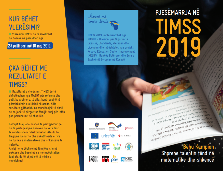 Përmes Testit Ndërkombëtar TIMSS pasqyrohet gjendja e arsimit në Kosovë ...