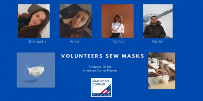 Volunteers Sew Masks