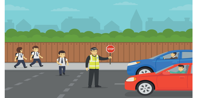 Policia e Kosoves ne trafik
