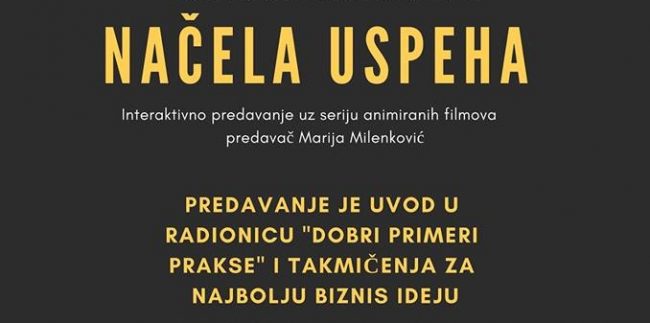 Predavanje Nacela uspeha