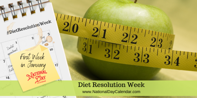 World Diet Resolution Week