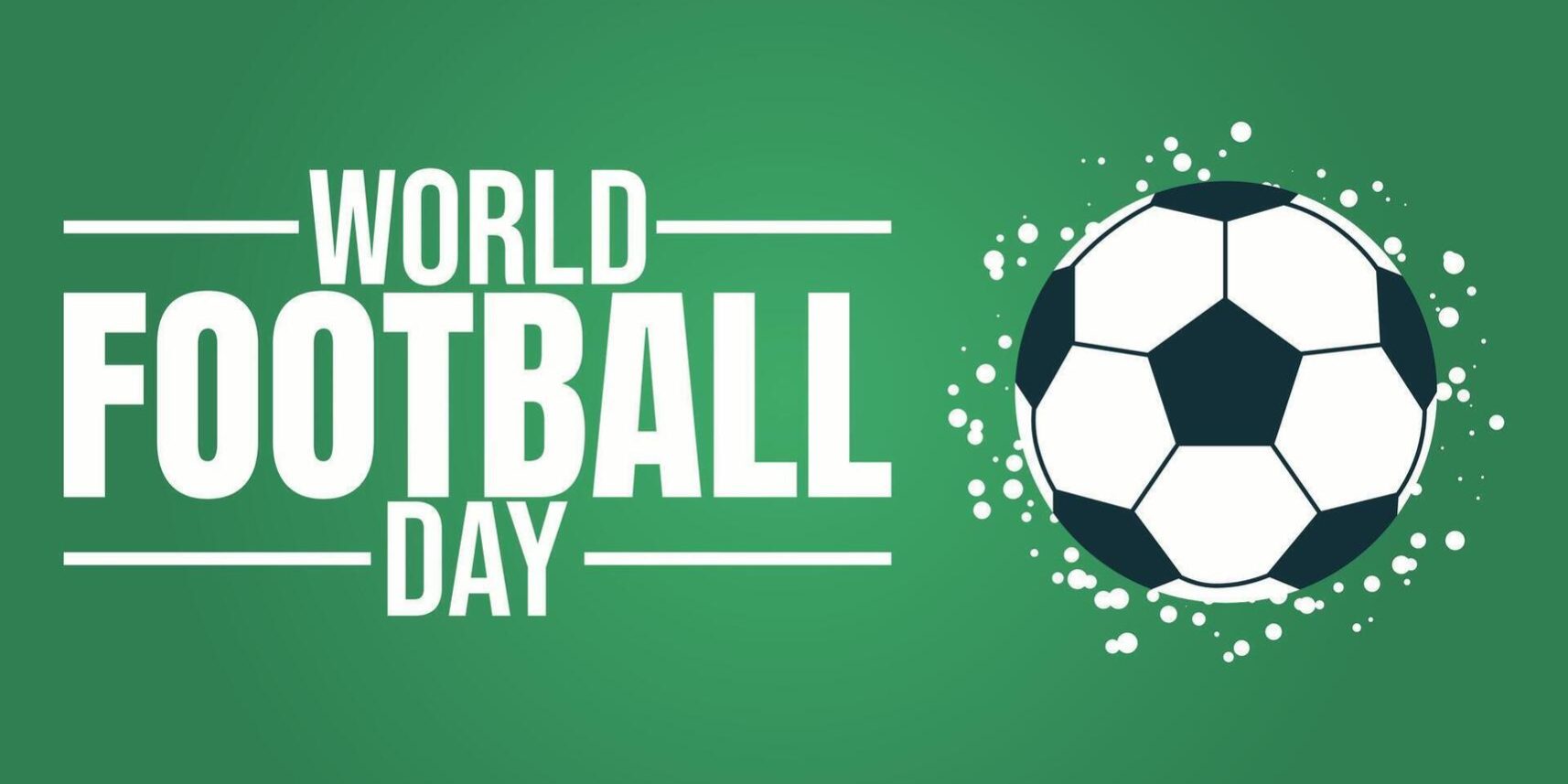 world-football-day-celebration-poster-template-vector
